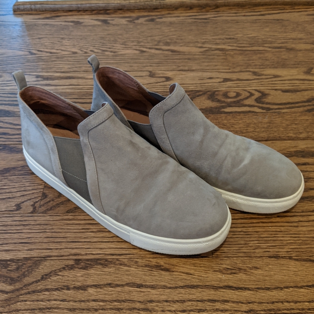 Suede Slip on Sneakers